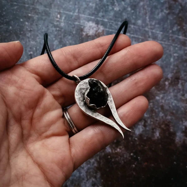Meteorite Fragment Necklace